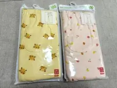 【新品未使用】　UNIQLO レギンス 10分丈 100㎝ 2点セット ユニクロ