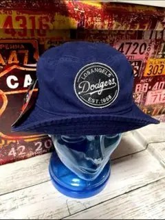 【新品❣️】LA ドジャース　バケットハットネイビー