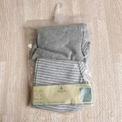 新品　baby GAP パンツ　2本セット　60 グレー　ズボン　長ズボン