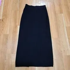 OUVRAGECLASSE　レディース　黒　ロングスカート　XSサイズ