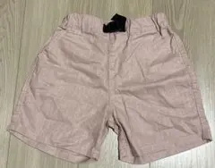バースデイ　ピンクハーフパンツ　110サイズ