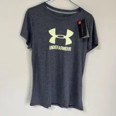 UNDER ARMOUR THREADBORNE グレーTシャツレディースXL