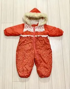 Mialy Mail オレンジ防水ジャンプスーツ 80cm