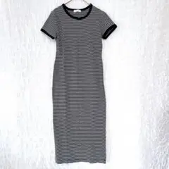 2628 Ships Ladies カットソーワンピース　ストレッチ　日本製