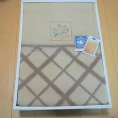 AMERICAN FOLK ART MUSEUM　綿毛布　高島屋 シングル