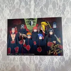 NARUTOアニメ20周年記念　THE GALLERY ポストカード　暁