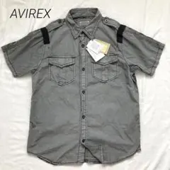 タグ付き未使用品✨AVIREX アヴィレックス　半袖　ワークシャツ　迷彩