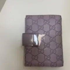 GUCCI手帳パープル
