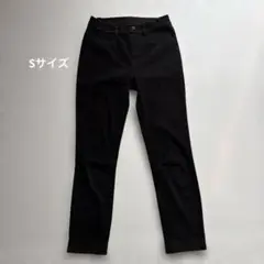 UNIQLO ユニクロ　黒　ストレッチ　パンツ　S