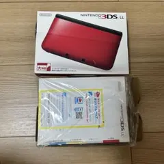 ニンテンドー 3DSLL 空箱 レッド