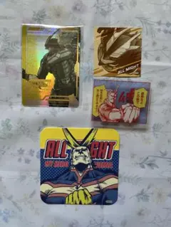 僕のヒーローアカデミア　原画展　オールマイト　入場特典　アートコースター