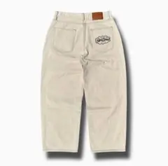 notdyed super baggy denim