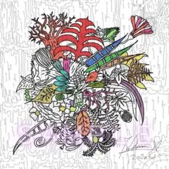 デジタルアート「花束」