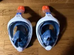 美品 デカトロン SUBEA（スベア）ダイビング・シュノーケル用マスク 2セット