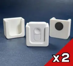 SwitchBotリモートボタン専用 マグネットホルダー 2個