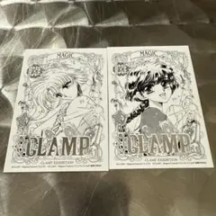 CLAMP展 入場者特典 レプリカチケット　にこセット　琥珀　獅堂光
