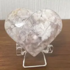 桜瑪瑙 ハート 天然石 握り石