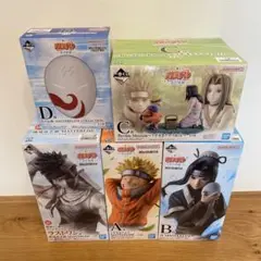 一番くじ NARUTO-ナルト- 波の国編　A賞B賞C賞D賞ラストワン賞セット