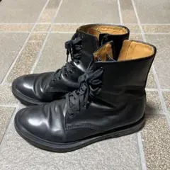 【未使用】GUCCI ローファー レインシューズ 黒6 GUCCI グッチ 644724 GGシェリーライン レザー ローファー