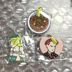 taro×Fusee アクリルキーリング 3個セット アクリルキーホルダー