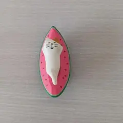 コンコンブル　スイカですやすや猫
