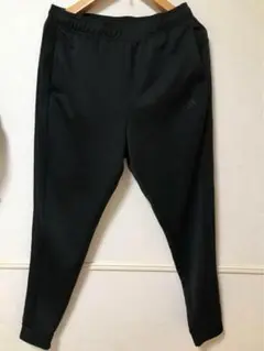 adidas 黒 ジャージパンツ Lサイズ