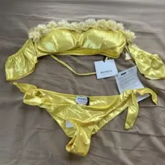 PEPETA イエロー セパレート水着