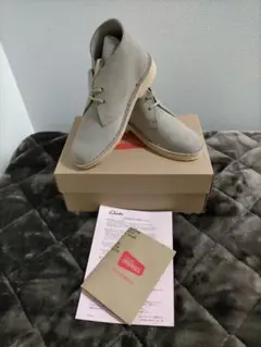 【新品】Clarks Desert Boot. Sand Suede【未使用品】