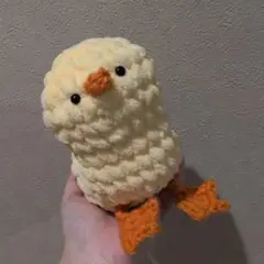 ぬいぐるみ　あみぐるみ　あひる