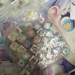 立方体ビーズ　カスタムボールペンファンシービーズ