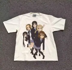 けいおん　Tシャツ　アニメT y2k 軽音　白　Mサイズ