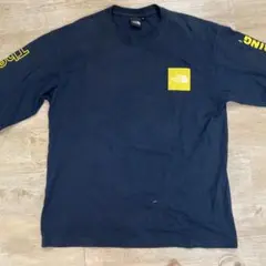 THE NORTH FACE ネイビー長袖 XL