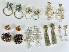 イヤリング8ペアセット