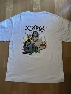 XLARGE ホワイト Tシャツ Lサイズ