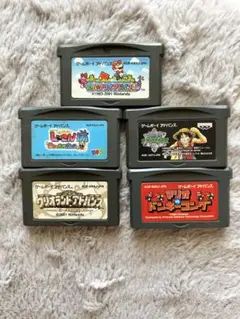 ゲームボーイアドバンス ソフト まとめ売り マリオその他