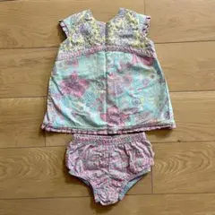 花柄トップス＆ショーツセット 95cm以下