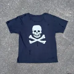 skull スカル tシャツ y2k grunge グランジ パンク ダメージ