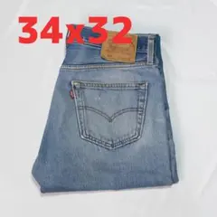 古着 リーバイス 501 レギュラー w34 x L32 Levi's ④