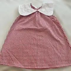バースデイ　ワンピース　チェック　90
