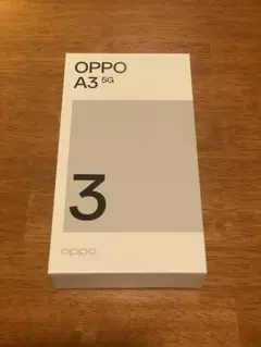 OPPO A3 5G 本体 未使用 ブラック SIMフリー 残債無し