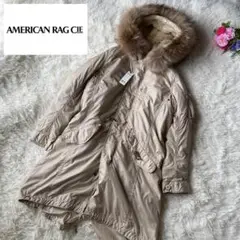 【新品】アメリカンラグシー リアルファーモッズコート 希少アイボリーカラー