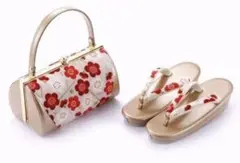 新品未使用 振袖用 草履バッグセット