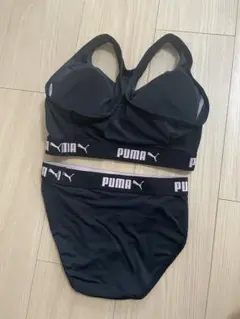 PUMA ブラック スポーツブラ　ショーツセット Sサイズ　未使用品