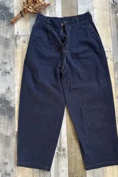 【超美品】GU コクーンシルエットデニム
