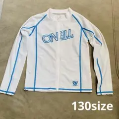O'NEILL オニール ラッシュガード 長袖 ジップアップ ＵＰＦ50＋ 白