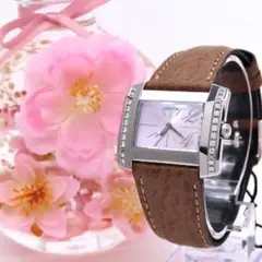 極美品 GSTE901 SEIKO セイコー 時計 クレドール ダイヤ ピンク