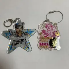 jojo world 東方定助 ワイヤーキーホルダー アクリルキーホルダー