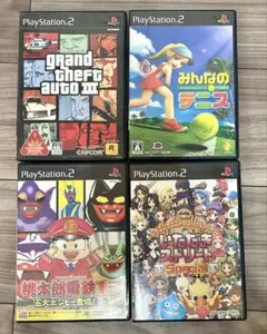 ★PS2 ソフト★4本セット★