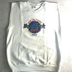 90s ハードロック　タンクトップ　マウイ　USA 刺繍　Tシャツ