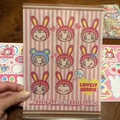 MEZZO PIANO うさぎキャラクターシールセット